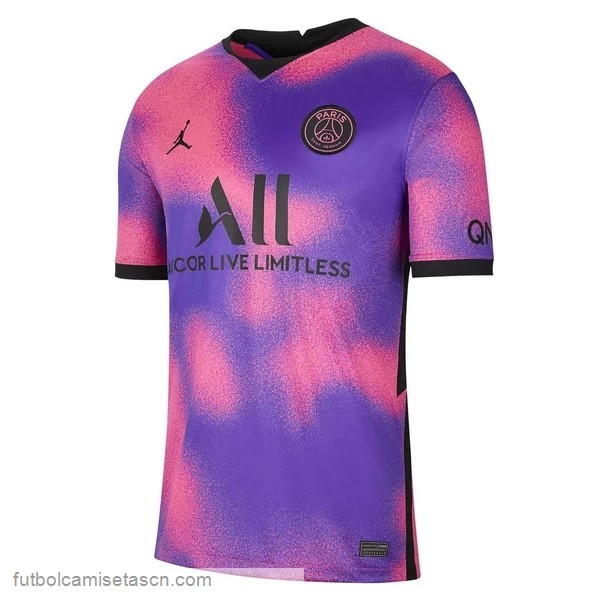 Camiseta Paris Saint Germain 4ª 2020/21 Purpura
